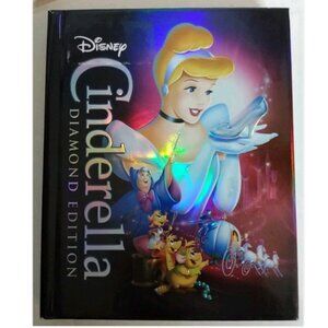 Cinderella Diamond Edition Blu-ray/ DVD Storybook Edition Disney 2012 w/ Guide